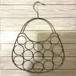 Silver Metal Scarf Hanger